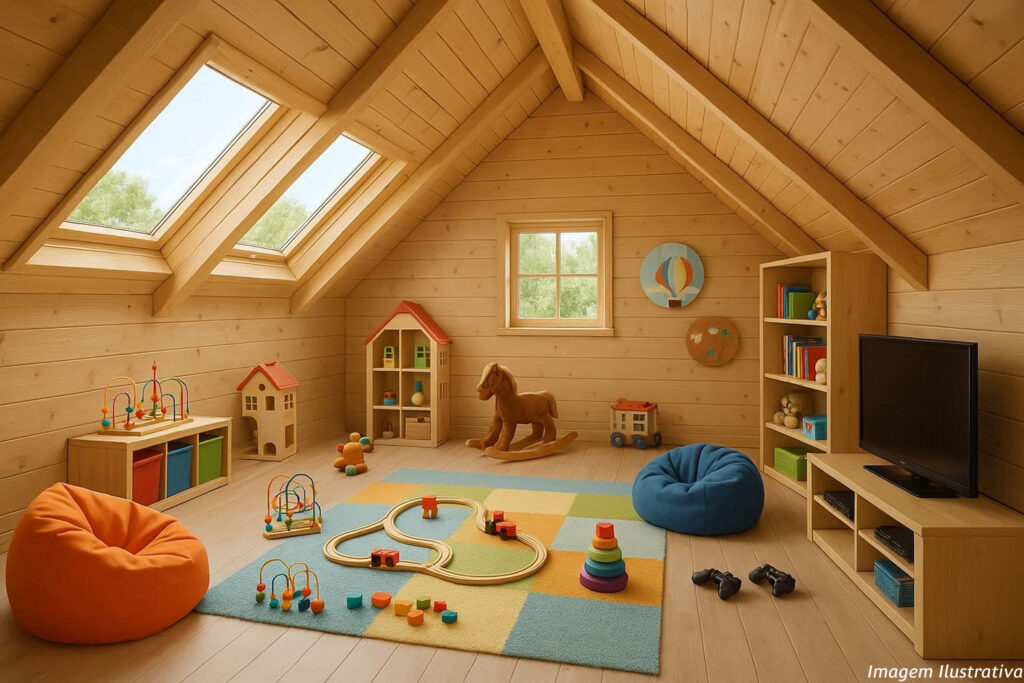 Do sótão esquecido ao refúgio das crianças