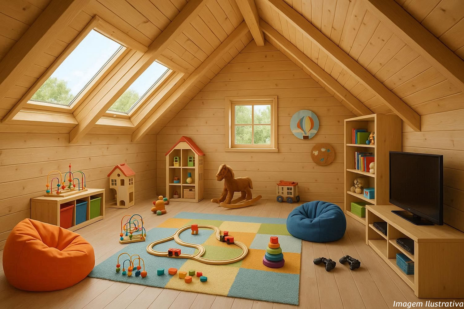 Do sótão esquecido ao refúgio das crianças